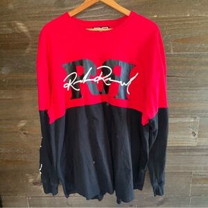 Rock Revival Red Graphic Long Sleeve Shirt size XXXL